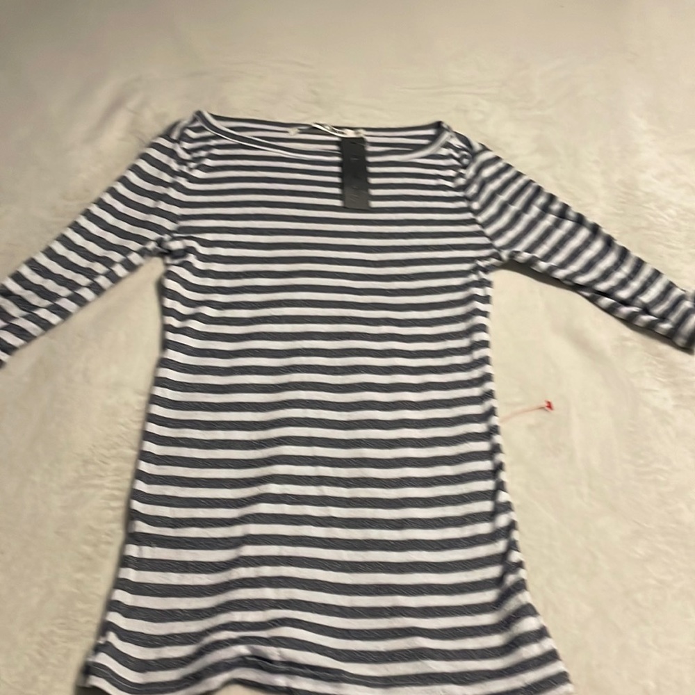NWT Michael Stars fitted tee 3/4 length sleeves.